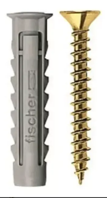 Tarugo N 8 Con Tope + Tornillo Completo