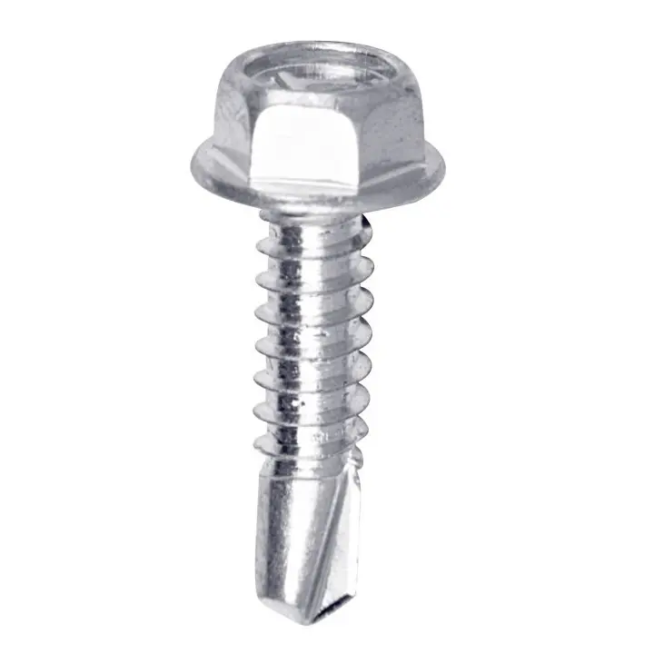 TORNILLO HEXAGONAL MECHA (14 X 1 1/2) TOOLISTER CON ARANDELA 