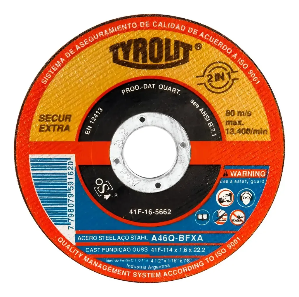 DISCO DE CORTE SEKUR 115X 1.6