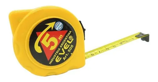 CINTA METRICA - RETROBLOCK 5MX16MM - EVEL ART