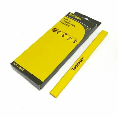 LÁPIZ CARPINTERO - 7"; MADERA; TOOLISTER