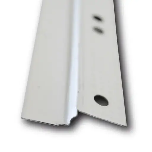 PERFIL BUÑA PERIMETRAL Z BLANCA X 2,60 MTS